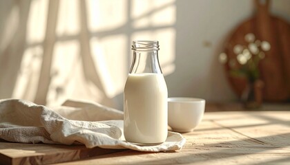 bottle of milk