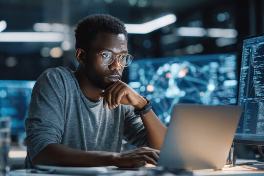 cyber defense teamwork, operational team assesses threat data and coordinates responses effectively
