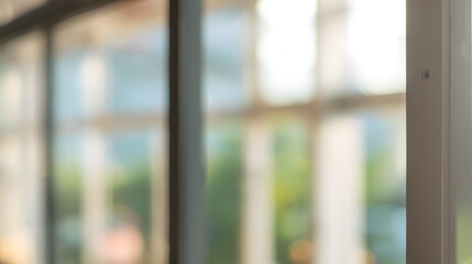 Serene office space concept airy daylight invites calm productivity modern workspace design stock photo