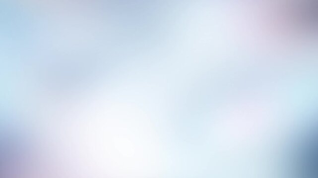 Minimalist white and soft blue gradient loop featuring smooth liquid motion and subtle holographic flow. Perfect for video projects, background design or wallpaper