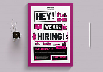 Job Advertisement Flyer