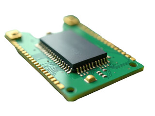 Close-up shot of an electronic device on a white surface, ideal for tech-related contexts or product showcases