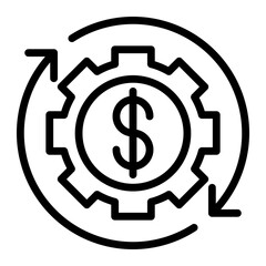 cost optimization icon