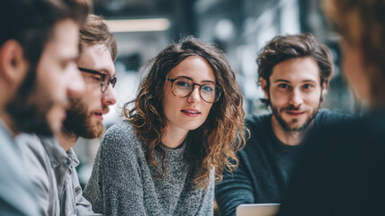 Business team meeting