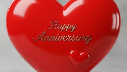 Celebrate love on special anniversary illustration