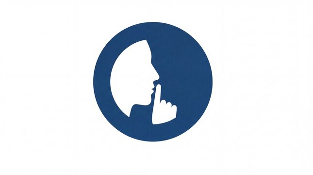 Keep Silence Icon Images HD 4K