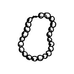 Obraz premium bracelet sketch on a white background