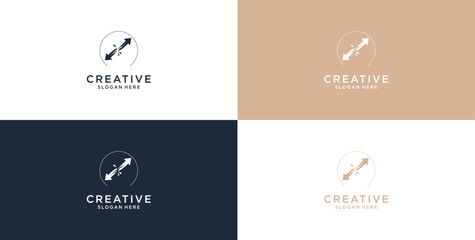 Rocket Logo Design Concept for Digital Marketing,