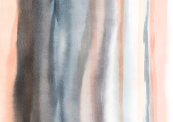 Abstract vertical watercolor stripes pastel texture