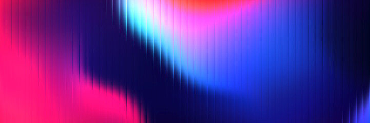Abstract background with vibrant blue and magenta gradient waves and vertical line texture creating dynamic sense of movement and energy © Ontime Resource