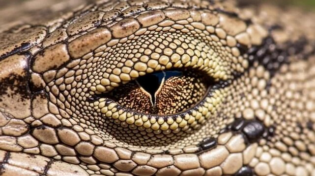 close up of a lizard