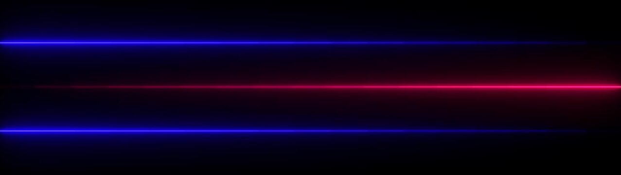 Neon lights glowing futuristic trendy seamless neon light line technology motion background. glowing wave neon lines on isolated black background. Abstract neon glowing line icon animation.