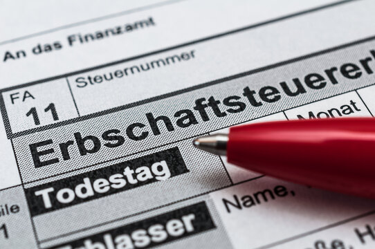 Finanzamt Erbschaftssteuer Deutschland