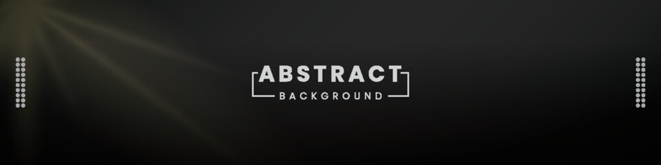 LinkedIn bander design Dark Abstract Background with Bokeh Light Effects 