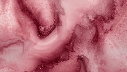 Fototapeta premium Abstract Design Shows Fluid Shapes and Textures in Rose Gold Tones for Creative Background