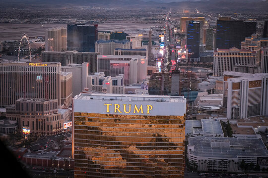 USA - Las Vegas vue du ciel - FM