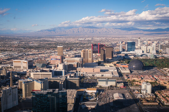 USA - Las Vegas vue du ciel - FM