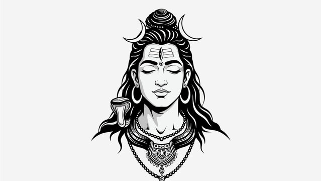 Shiva Portrait Artwork