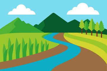 Obraz premium road in the mountains