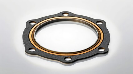 Fototapeta premium Composite Gasket with Embedded Metal Core and Heat Resistance