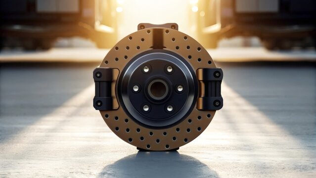 Hydraulic Brake Caliper with Bleeding Screw Gigapixel Standard v2 4x