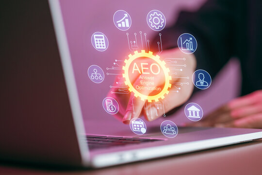 Understanding answers engine optimization through digital tools and concepts in a workspace setting