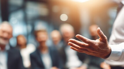 Uses confident delivery and clear organization to communicate messages that inform, engage, and resonate with group audiences.
