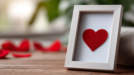Love-themed photo frame