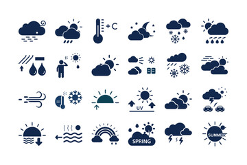 Weather icons collection