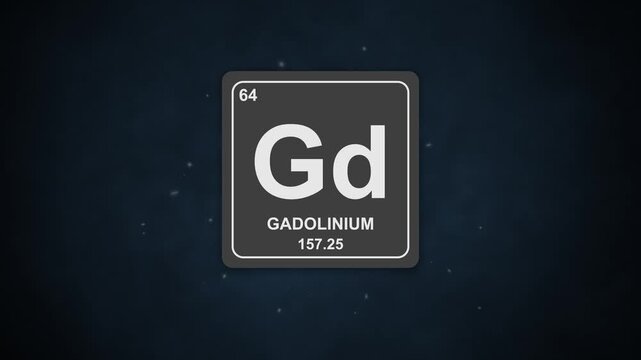 Visual presentation of gadolinium based medical imaging concept