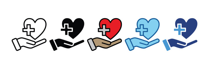 Therapy  Icon Set Multiple Style Collection