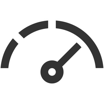black silhouette full speed icon