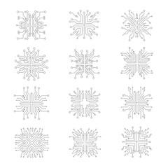 Unlock innovation with these intricate circuit board designs for a cutting edge tech project, perfect for modern technology and engineering themes now