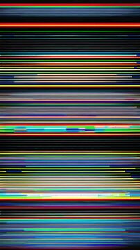 Creating Dynamic Color Stripes in Motion for Visual Art and Abstract Backgrounds