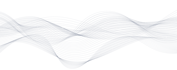 Abstract waveform line pattern with flowing blue curves on blue background