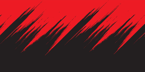 Background, contrast red and black color abstract template for business design. Technology style. You can use it for advertising, sports posters, templates, business presentations. Vector illustration
