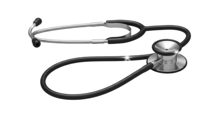 Realistic-Silver-and-Black-Stethoscope-Isolated-on-Transparent-Background-Medical-Instrument.png