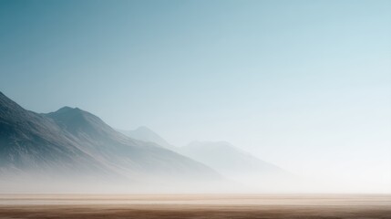 minimalist desert landscape calm aesthetic