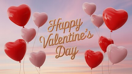 Valentine's Day Balloon Greeting