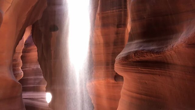 Antelope Canyon, Arizona. Canyon abstract sandstone walls