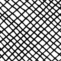Naklejka premium Monochrome hand-drawn crosshatch texture
