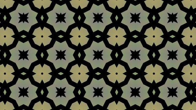 Arabic Tessellation Islamic Geometric Pattern in Vector Style, Seamless Repeating Motifs for Architecture, Textile, Web Design and Decorative Backgrounds