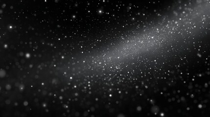 Obraz premium A stunning image of a dark sky filled with countless sparkling stars, creating a beautiful cosmic scene