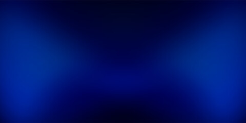 Obraz premium Rich Deep Blue Gradient Grainy Background. Textured blue gradient abstraction backdrop. Dark blue color abstract background with noise texture.