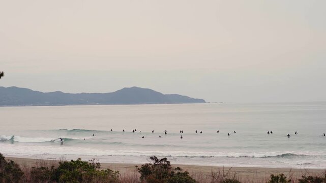 Irino coast scenery in Kochi Prefecture, Japan. 