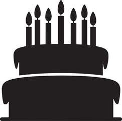 Birthday cake icon