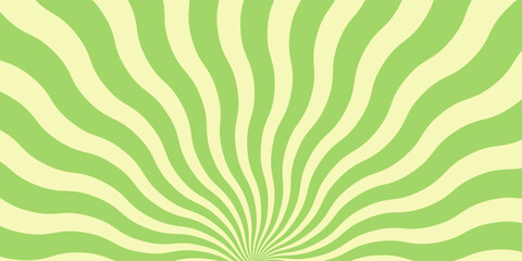Trippy burst lines background. Psychedelic wavy stripes wallpaper. Linear sunburst swirl. Twisted and distorted curly texture. Vector