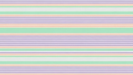 Abstract background featuring horizontal stripes in pastel colors, including green, purple, and peach.