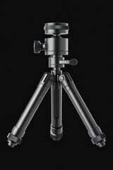 A compact tripod for camera or video recording equipment