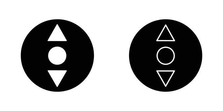 Volume control icons